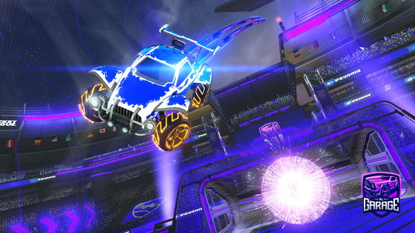 A Rocket League car design from Shooteo2313