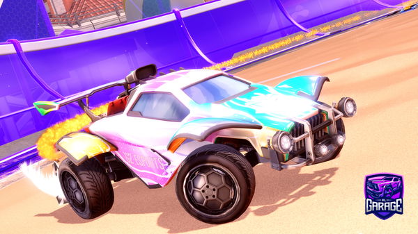 A Rocket League car design from ItzCl0udzRL