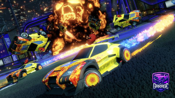 A Rocket League car design from Owen1383