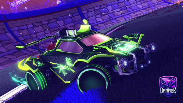 A Rocket League car design from XudiBTB