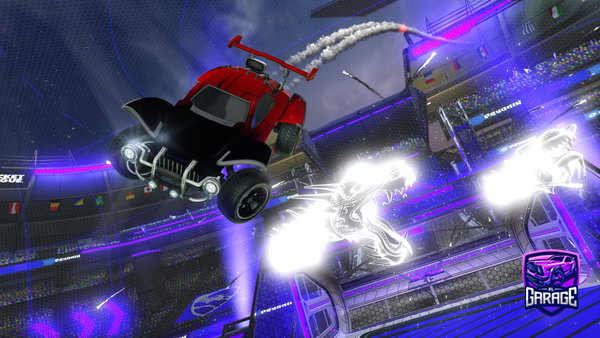 A Rocket League car design from miguelribei7