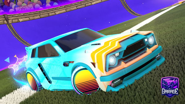 A Rocket League car design from RamenCat1922