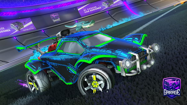 A Rocket League car design from Shooteo2313