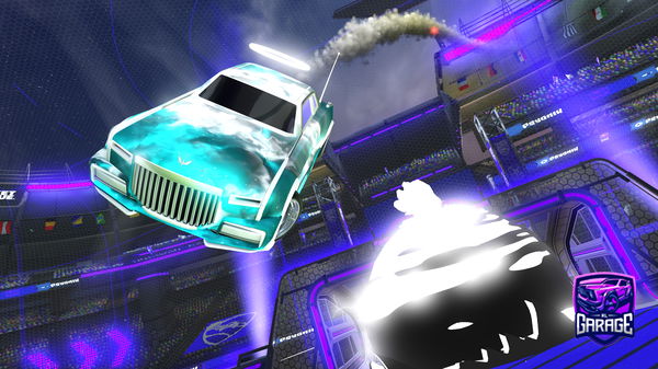 A Rocket League car design from wanted_disc289