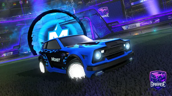 A Rocket League car design from NetfishHun