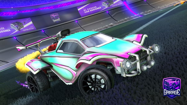 A Rocket League car design from BrayanMP