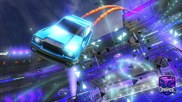 A Rocket League car design from Cokolino23