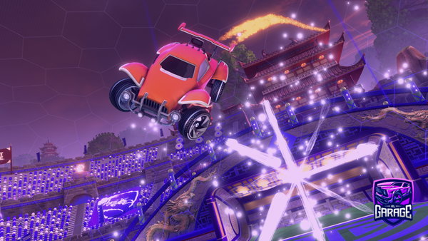 A Rocket League car design from DarkzyGuy