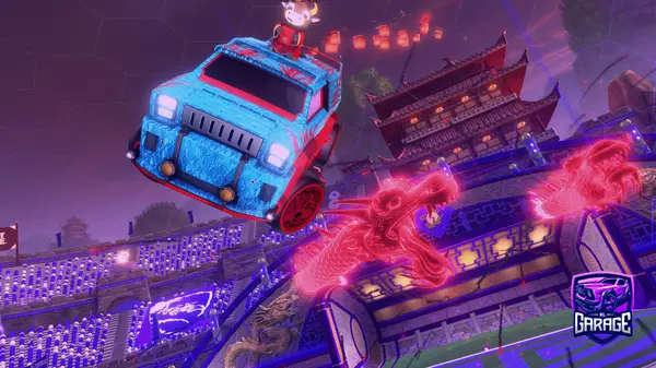 A Rocket League car design from WaterM3lon