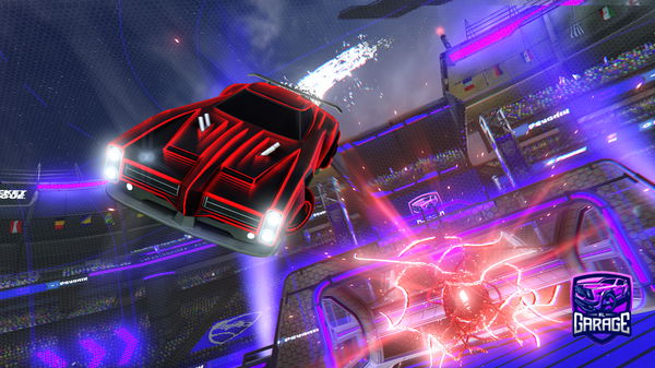 A Rocket League car design from ExtremeHun99