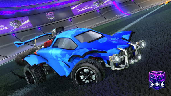 A Rocket League car design from ItzAlfzeu