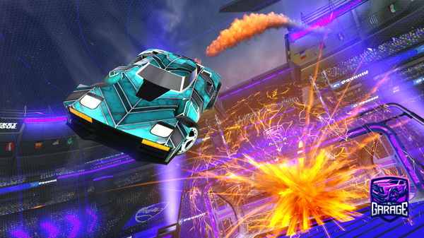 A Rocket League car design from ItsSpiderBoi