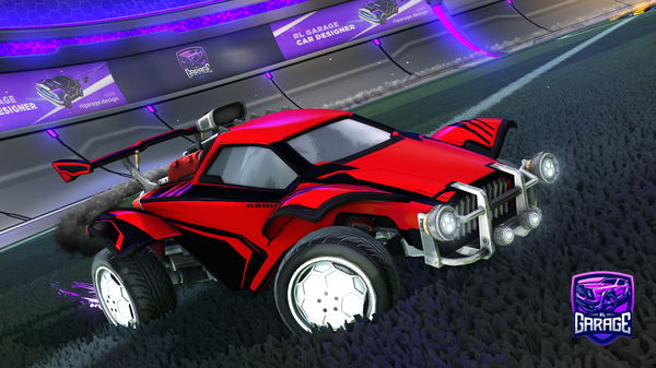 A Rocket League car design from gar-7