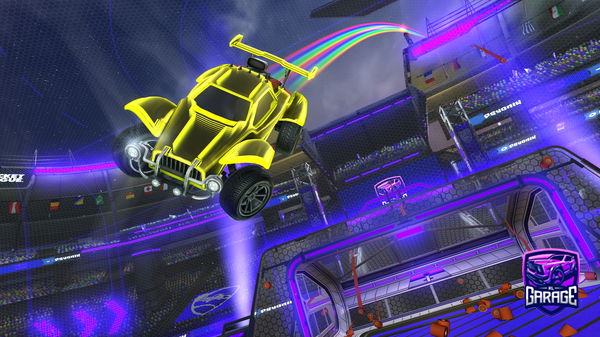 A Rocket League car design from sacredisded
