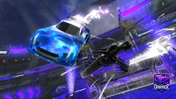 A Rocket League car design from FlashRun77