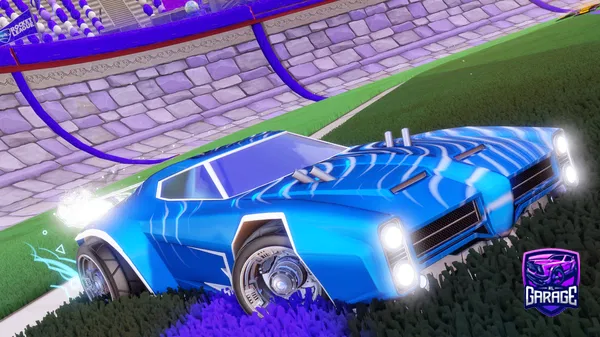 A Rocket League car design from Unagami