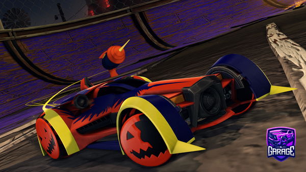 A Rocket League car design from Misha76_