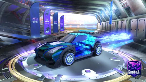 A Rocket League car design from WarlyWarlock