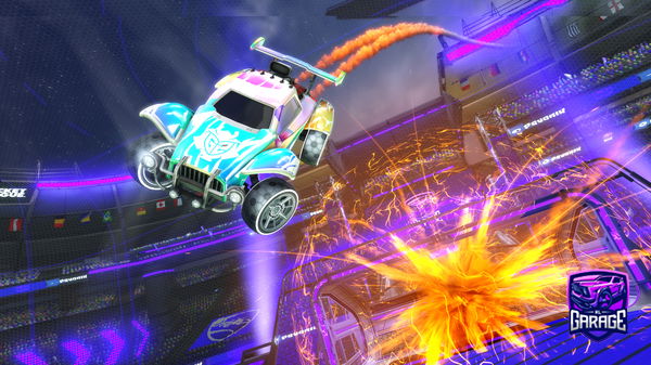 A Rocket League car design from bennettkelley15