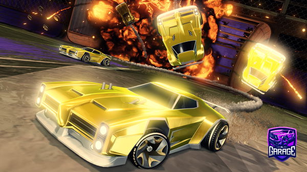 A Rocket League car design from slashcokeacola