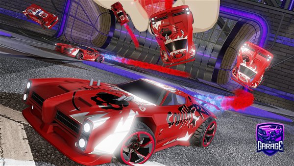 A Rocket League car design from POOOF