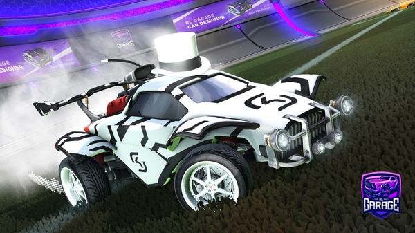 A Rocket League car design from areufastxd