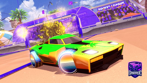 A Rocket League car design from JackNoble