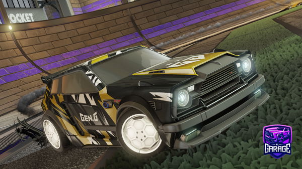 A Rocket League car design from tide_rll