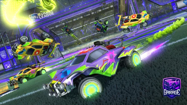 A Rocket League car design from Jeebozz