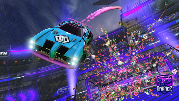 A Rocket League car design from evaporcorvo