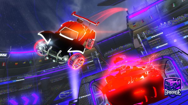 A Rocket League car design from blackLesslamb900