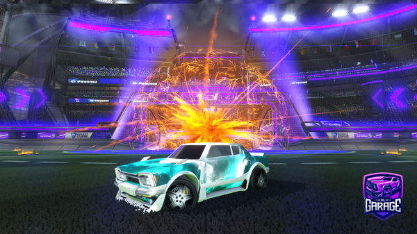 A Rocket League car design from SSJG_