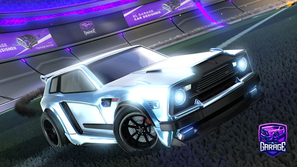 A Rocket League car design from Flashninja