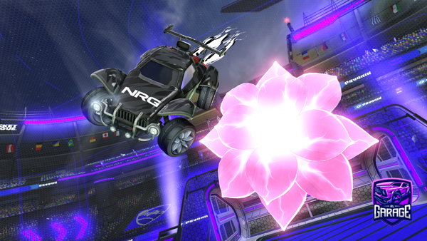 A Rocket League car design from Crashtestdummy_210