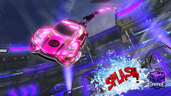 A Rocket League car design from HazemWael