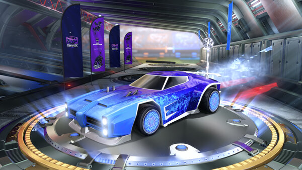A Rocket League car design from LIGHTMCRCRN