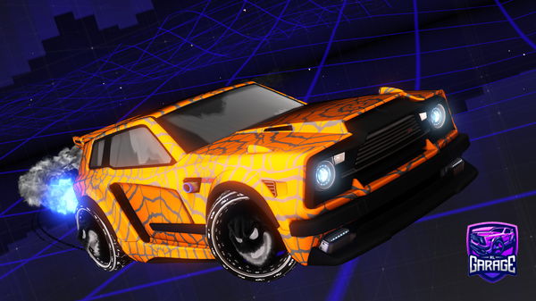 A Rocket League car design from HiRandomTV