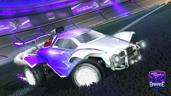 A Rocket League car design from VSlux