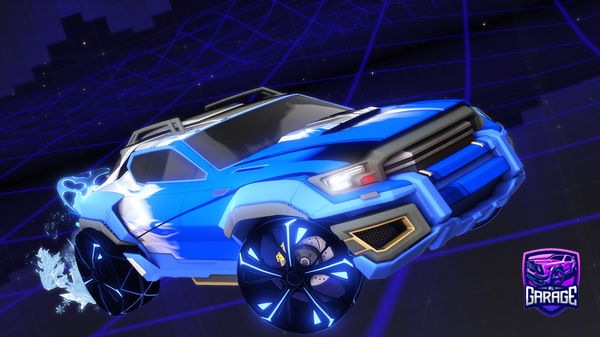 A Rocket League car design from SynxtyYT