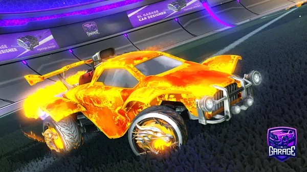 A Rocket League car design from Sigmaboy36