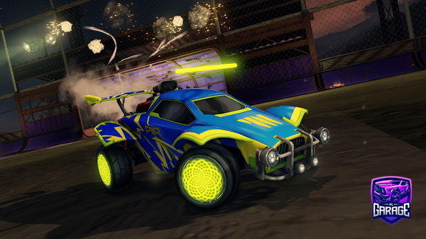 A Rocket League car design from Micha82