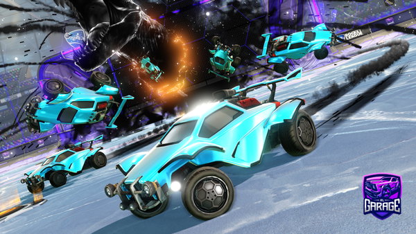 A Rocket League car design from Enes306
