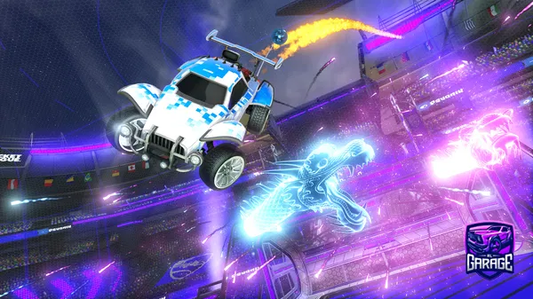 A Rocket League car design from Ledian19729