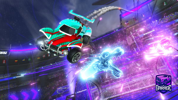 A Rocket League car design from Champ123