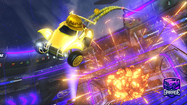 A Rocket League car design from BFK_reaperXrz