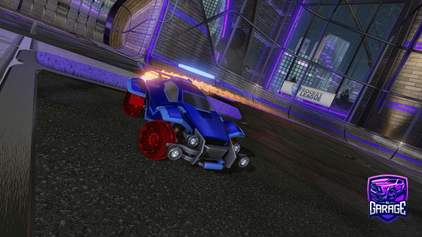 A Rocket League car design from Fishiey