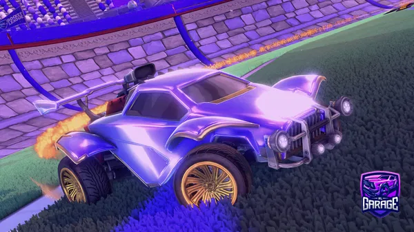 A Rocket League car design from Tinklly