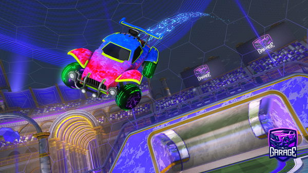 A Rocket League car design from trhm201111