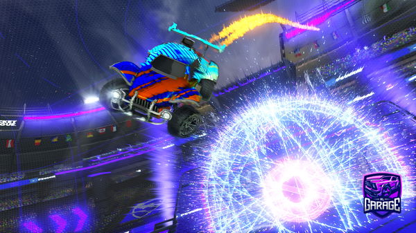 A Rocket League car design from Frankinfine6