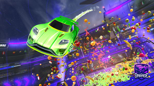 A Rocket League car design from recicat